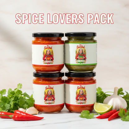 Ibu Sambal - Spice Lovers Pack Stacked