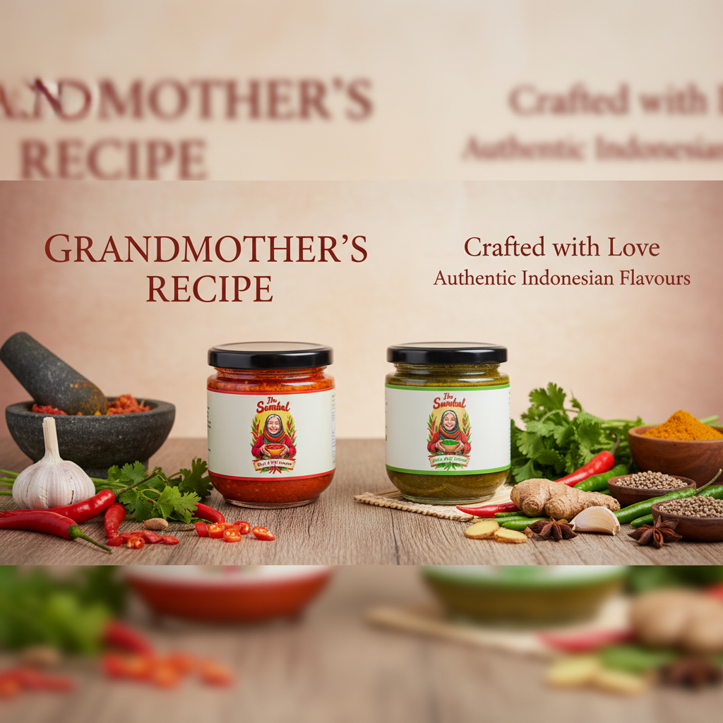 Ibu Sambal - Stretched with Both Jars