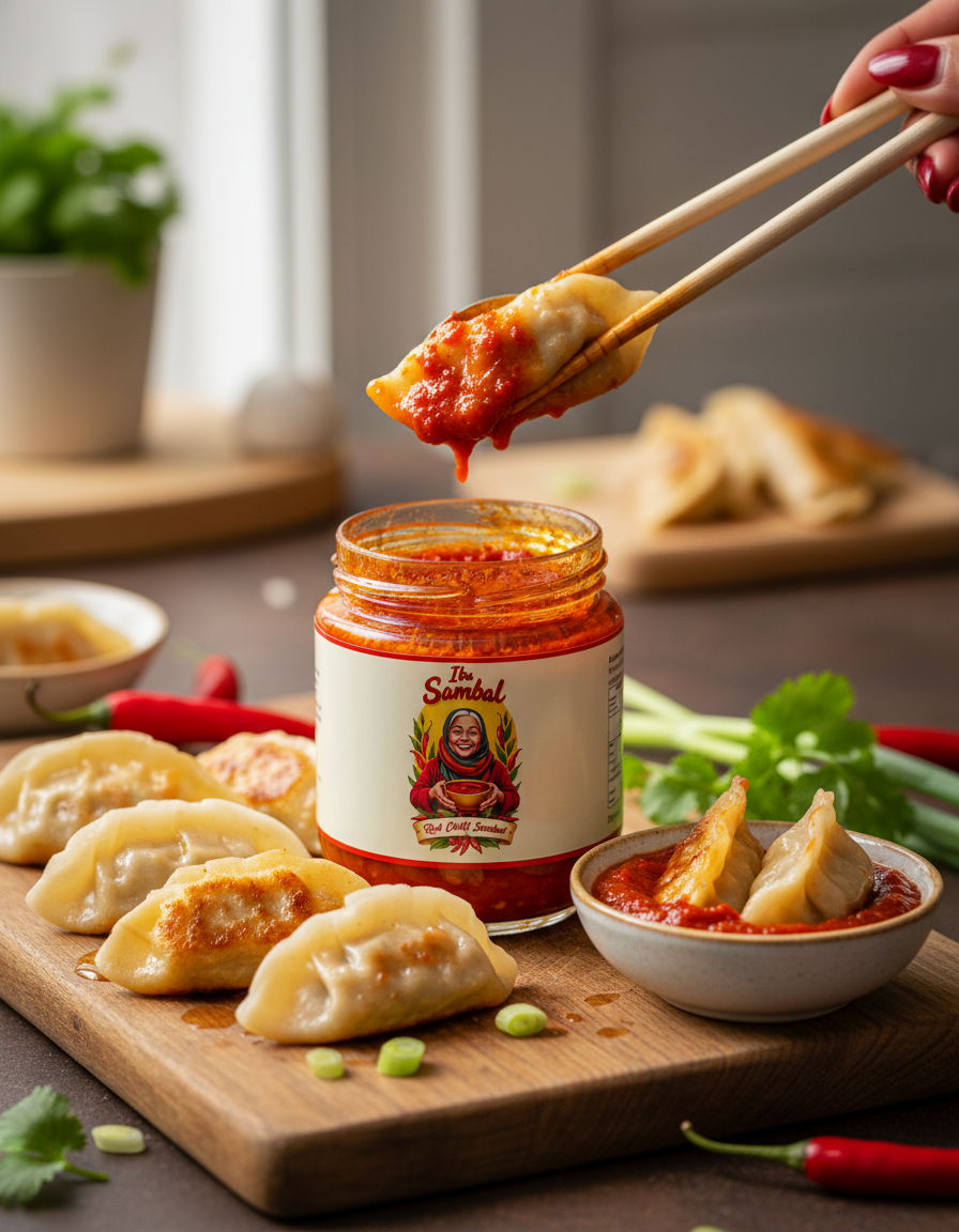 Ibu Sambal with Dumplings